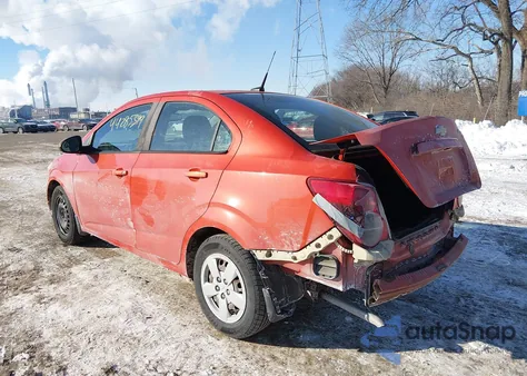 2013 Chevrolet Sonic Ls Auto from USA, damaged, VIN 1G1JA5SH9D4170091